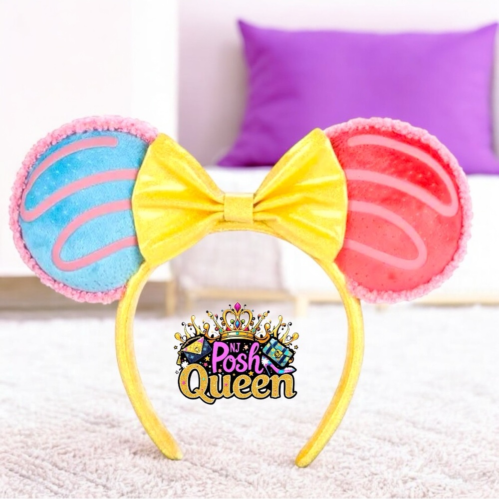 Disney Minnie Ears Headband - Disney Eats Macarons ~NWT